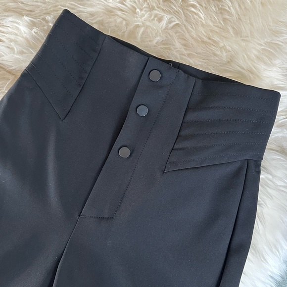 Zara high waist slim fit open front vent pant - Small - Picture 2 of 4